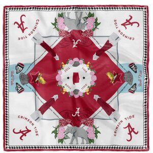 Saturday Silks Alabama Crimson Tide Saturday Scarf